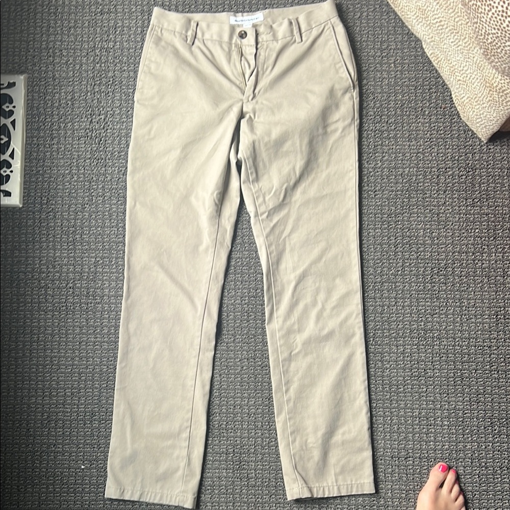 Men's Tan Pants, slim, 29Wx32L
